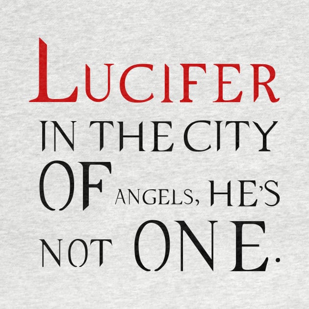 Lucifer, In the city of angels by Nisstore